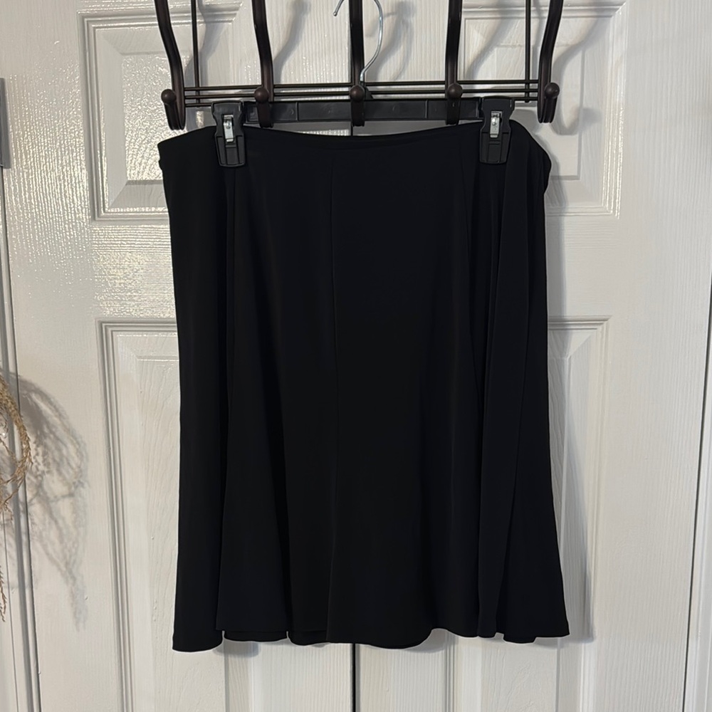 Liz Claiborne Black A-Line Mini Skirt